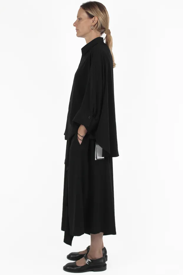 Yohji Yamamoto HEMDEN Sleeve Cape Shirt 2