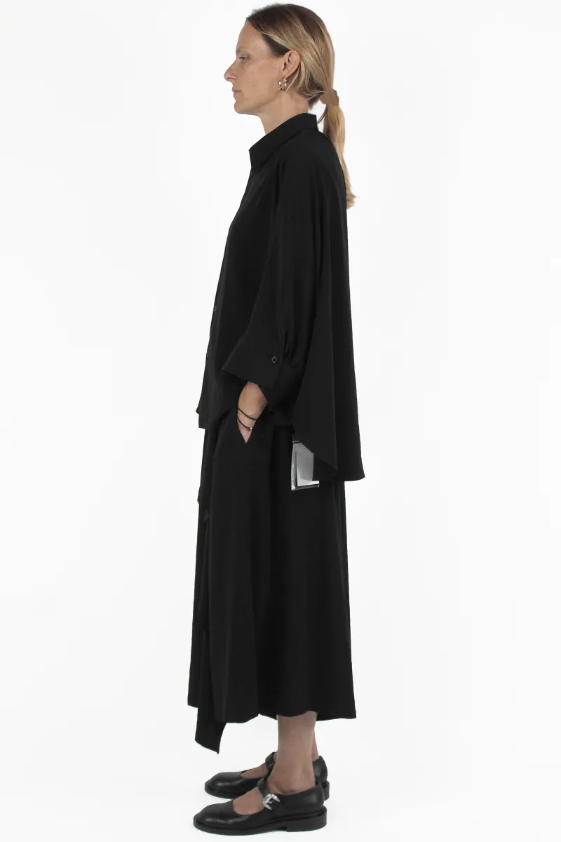 Yohji Yamamoto CAMICIE Sleeve Cape Shirt