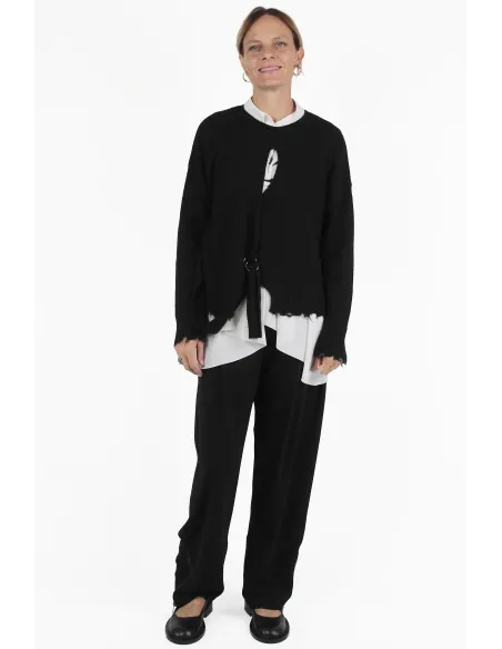 High CHANDAILS Rolf Belt Sweater