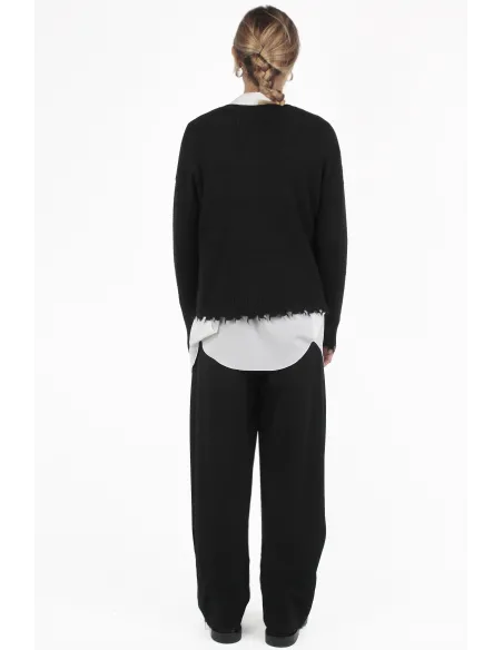 High CHANDAILS Rolf Belt Sweater