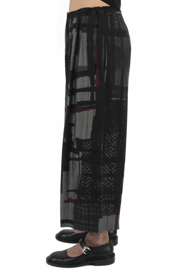 Yohji Yamamoto PANTALONI Tuck Wide Pants 2