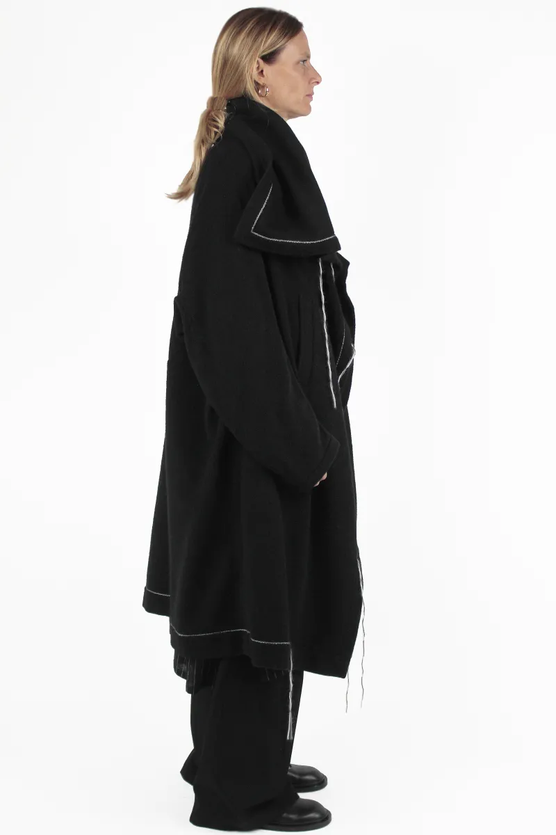 Yohji Yamamoto CAPPOTTI Design Sleeve Cape