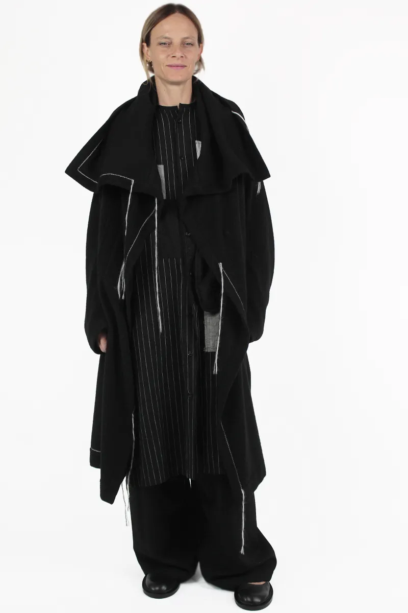 Yohji Yamamoto CAPPOTTI Design Sleeve Cape