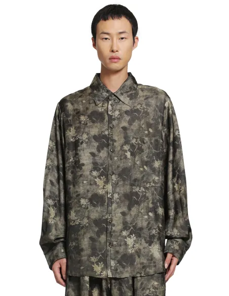 Uma Wang Hemden Tab Top Shirt