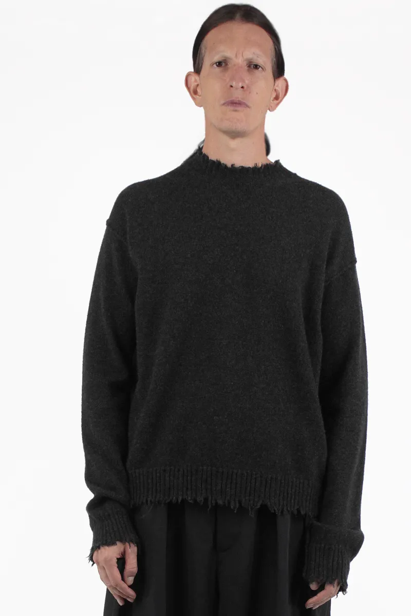 Uma Wang Prendas de punto Round Knit Top