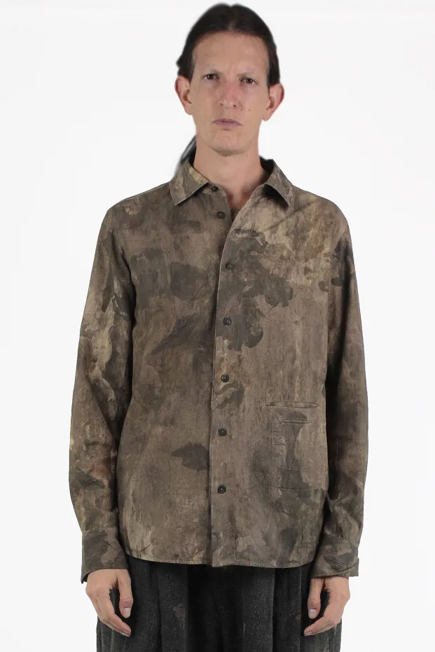 Ziggy Chen Chemises Digital Print Shirt