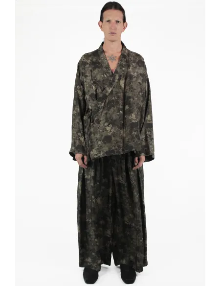 Uma Wang Camisas Triyu Kimono Top