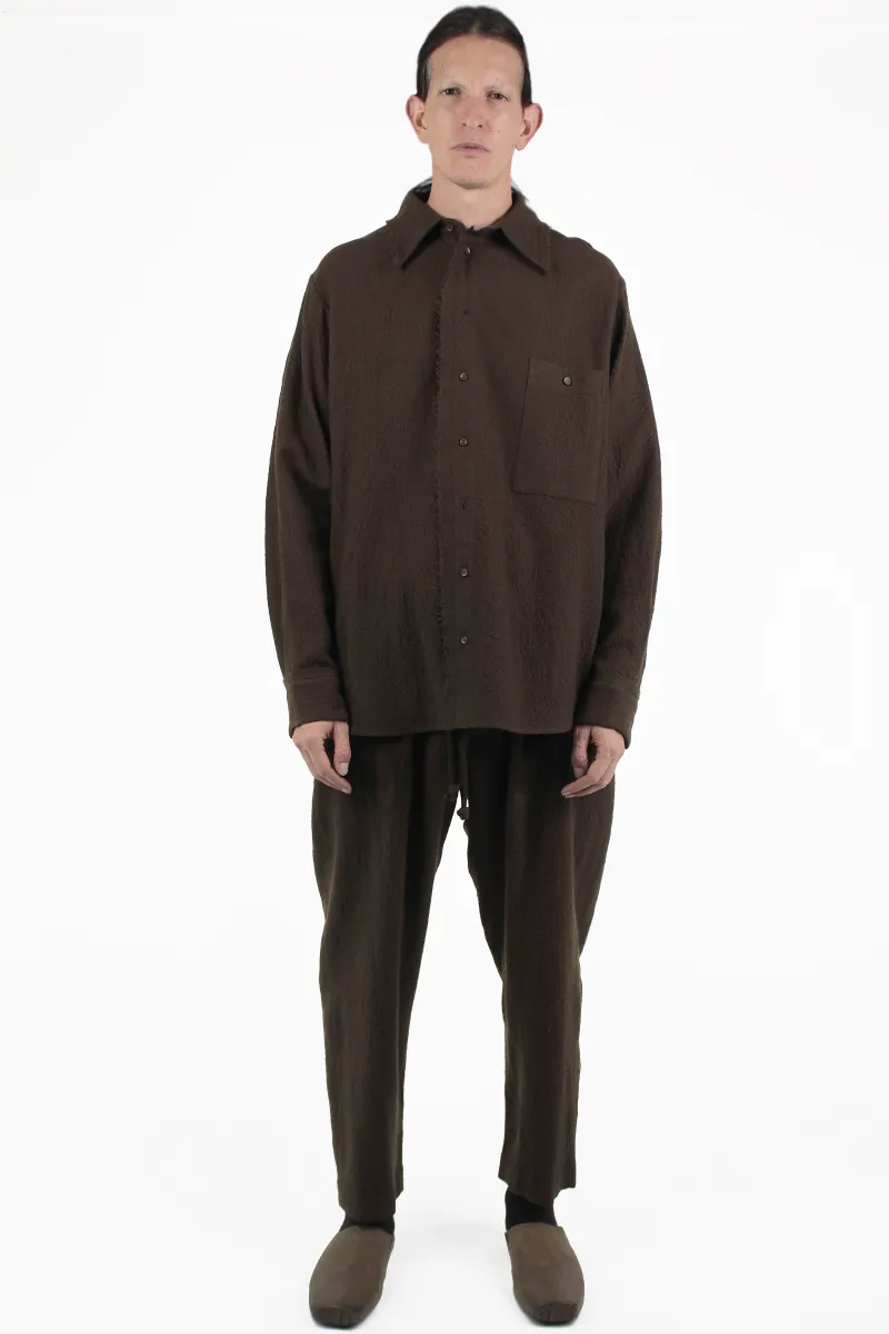 Uma Wang 셔츠 Tab Long Top