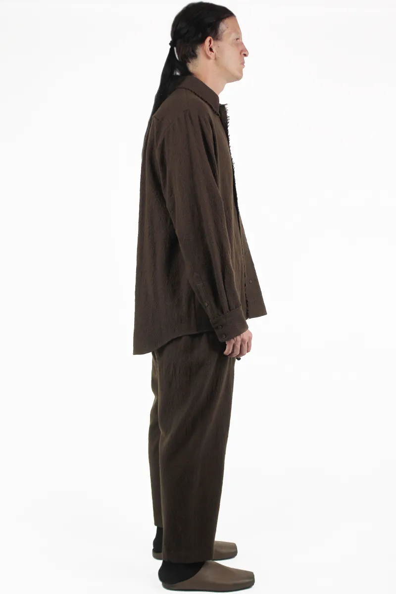 Uma Wang 衬衫 Tab Long Top