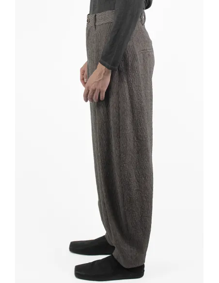 Uma Wang Pantaloni Pale Open Pants