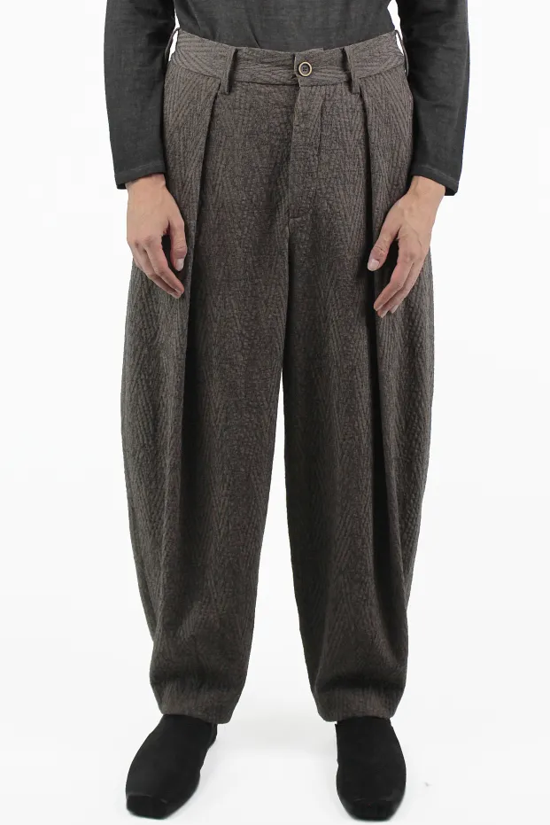 Uma Wang Pantaloni Pale Open Pants