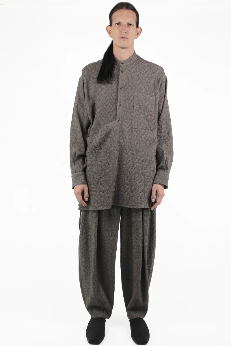 Uma Wang 셔츠 Tapestry Long Top