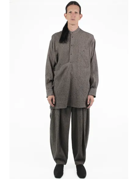 Uma Wang 셔츠 Tapestry Long Top