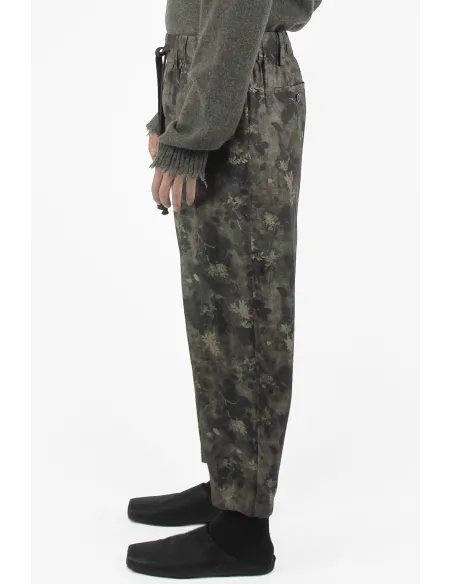 Uma Wang Pantaloni Laces Pigiama Pants