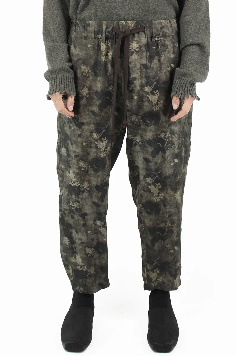 Uma Wang Pantalones Laces Pigiama Pants