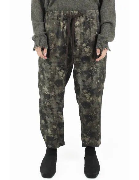 Uma Wang Pantaloni Laces Pigiama Pants