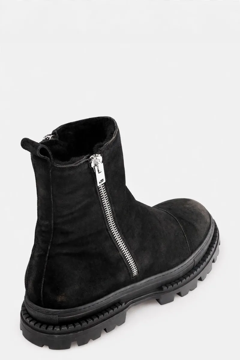 Mattia Capezzani Stiefel High Suede Boots