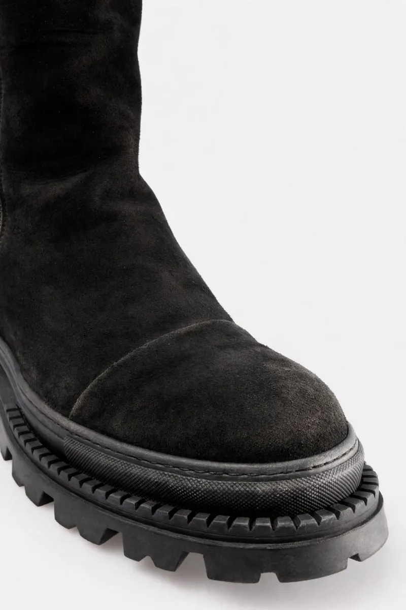 Mattia Capezzani Botas High Suede Boots