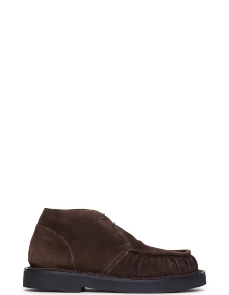 Mattia Capezzani 레이스업 슈즈 Ebony Suede Shoes