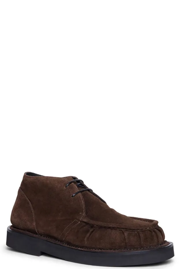 Mattia Capezzani 레이스업 슈즈 Ebony Suede Shoes 2