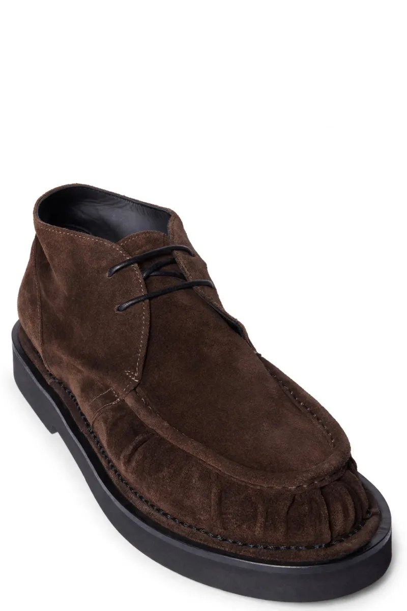 Mattia Capezzani 레이스업 슈즈 Ebony Suede Shoes