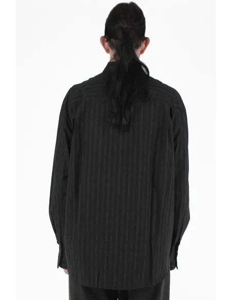 Ziggy Chen Camisas Striped Layered Shirt