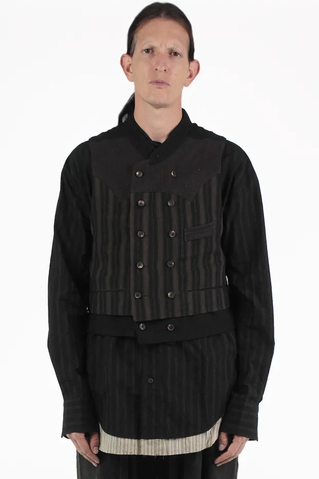 Ziggy Chen Weste Double Breasted Vest