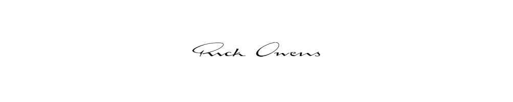 Rick Owens - Shop Online